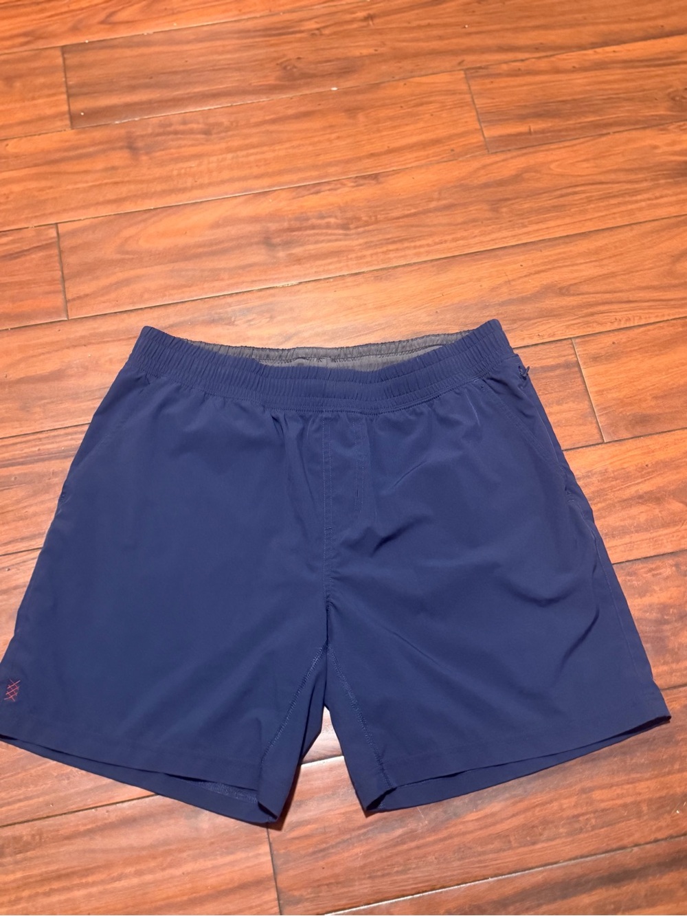 RHONE Navy Athletic Shorts